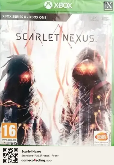 Scarlet Nexus Xbox Series X, France box front