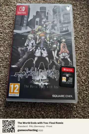 The World Ends with You: Final Remix Nintendo Switch, Germany box front