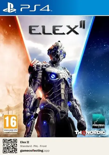 Elex II PlayStation 4, PAL box front