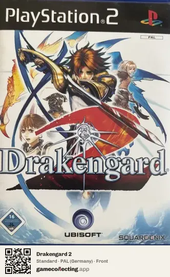 Drakengard 2 PlayStation 2, Germany box front