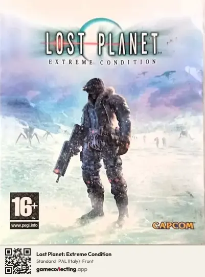 Lost Planet: Extreme Condition PlayStation 3, Italy box front