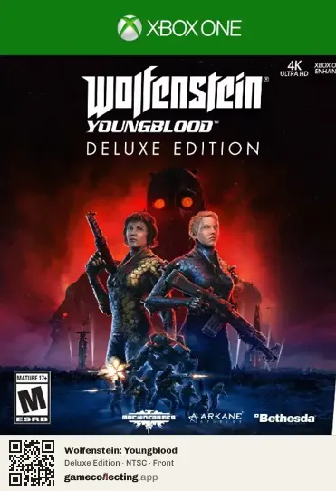 Wolfenstein: Youngblood Xbox One, NTSC box front
