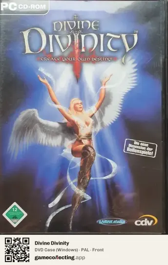 Divine Divinity Computer, PAL box front