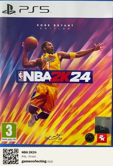 NBA 2K24 PlayStation 5, PAL box front