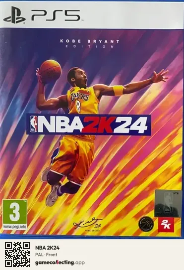 NBA 2K24 PlayStation 5, PAL box front