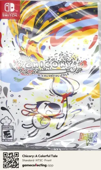 Chicory: A Colorful Tale Nintendo Switch, NTSC box front