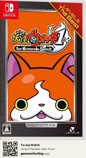 Yo-kai Watch Nintendo Switch, Asia box front