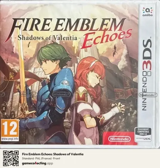 Fire Emblem Echoes: Shadows of Valentia Nintendo 3DS, France box front