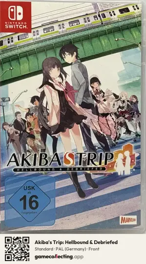 Akiba's Trip: Hellbound & Debriefed Nintendo Switch, Germany box front