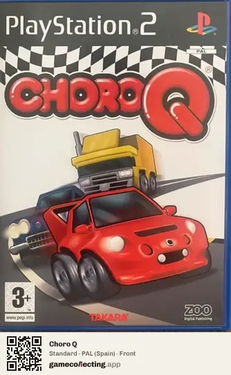 Choro Q PlayStation 2, Spain box front