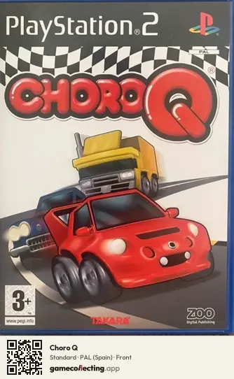 Choro Q PlayStation 2, Spain box front