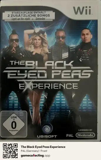 The Black Eyed Peas Experience Nintendo Wii, Germany box front