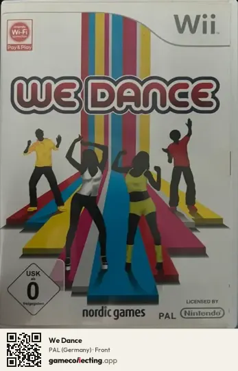 We Dance Nintendo Wii, Germany box front