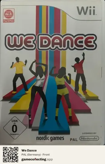 We Dance Nintendo Wii, Germany box front