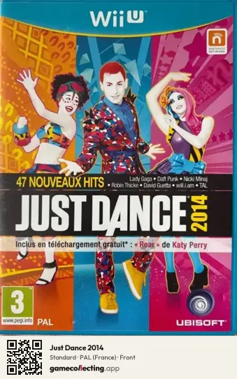 Just Dance 2014 Nintendo Wii U, France box front