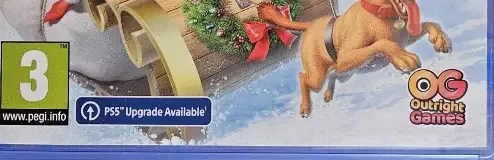 The Grinch: Christmas Adventures, the PEGI square on its front