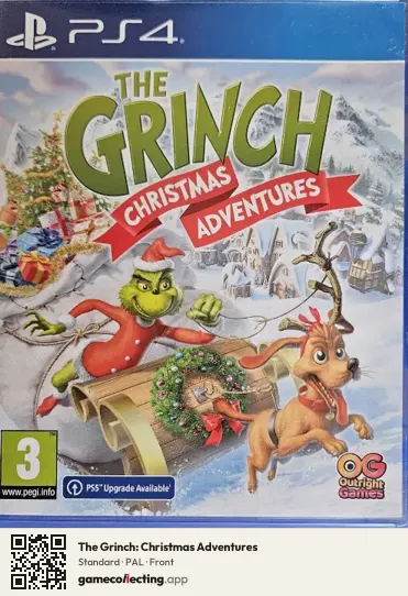 The Grinch: Christmas Adventures PlayStation 4, PAL box front