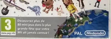 Wii Party, the PEGI square on its front