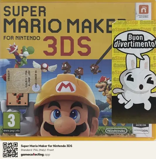 Super Mario Maker for Nintendo 3DS Nintendo 3DS, Italy box front