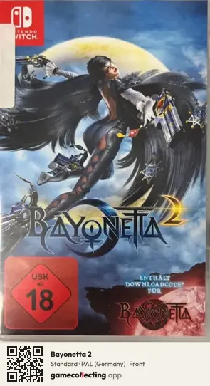 Bayonetta 2 Nintendo Switch, Germany box front