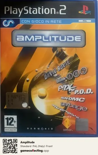 Amplitude PlayStation 2, Italy box front