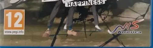 Psycho-Pass: Mandatory Happiness, the PEGI square on its front