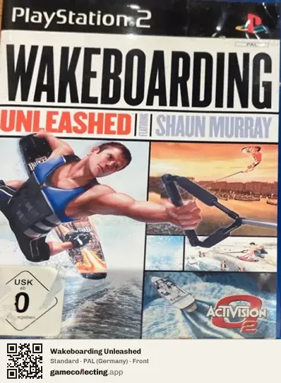 Wakeboarding Unleashed PlayStation 2, Germany box front