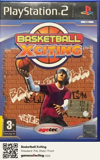 Basketball Xciting PlayStation 2, Italy box front