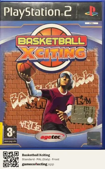 Basketball Xciting PlayStation 2, Italy box front