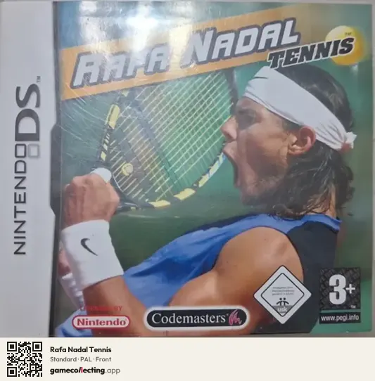 Rafa Nadal Tennis Nintendo DS, PAL box front