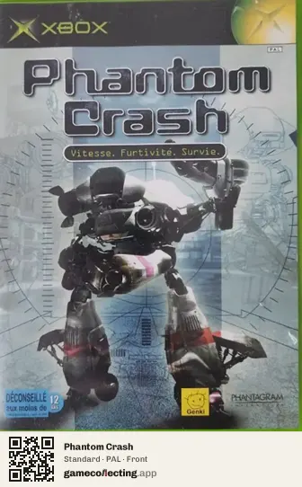 Phantom Crash Xbox, PAL box front