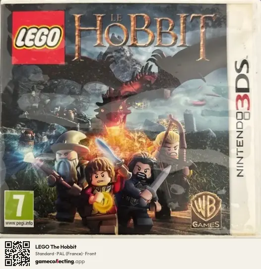 LEGO The Hobbit Nintendo 3DS, France box front