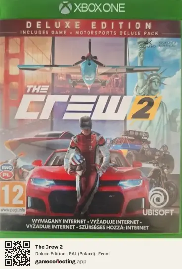 The Crew 2 Xbox One, Poland box front