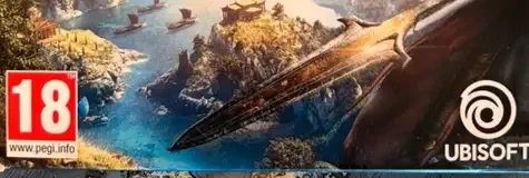 Assassin's Creed Odyssey, the PEGI square on its front