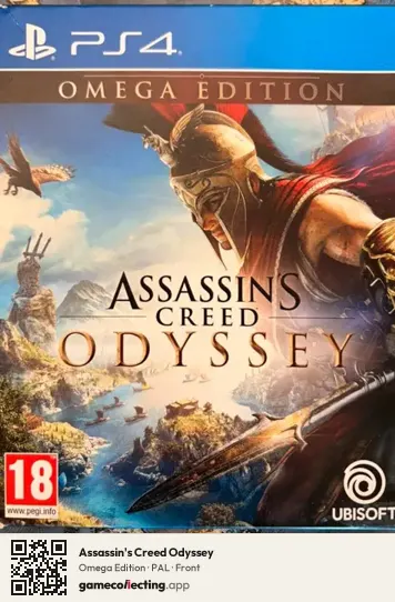 Assassin's Creed Odyssey PlayStation 4, PAL box front