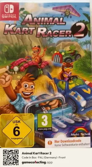 Animal Kart Racer 2 Nintendo Switch, Germany box front