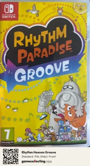 Rhythm Heaven Groove Nintendo Switch, Italy box front