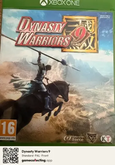 Dynasty Warriors 9 Xbox One, PAL box front