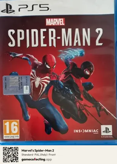 Marvel's Spider-Man 2 PlayStation 5, Italy box front