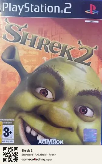 Shrek 2 PlayStation 2, Italy box front