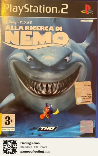 Finding Nemo PlayStation 2, PAL box front