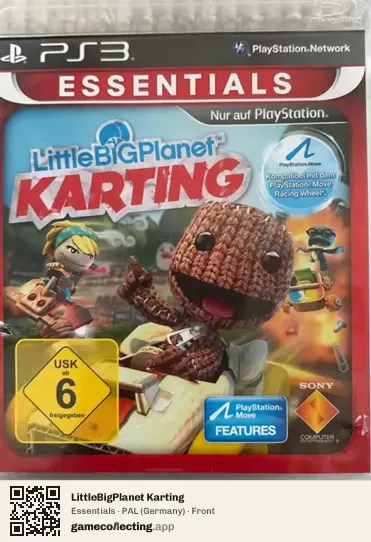 LittleBigPlanet Karting PlayStation 3, Germany box front