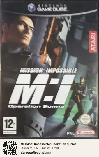 Mission: Impossible: Operation Surma Nintendo GameCube, France box front