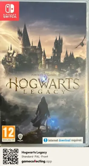 Hogwarts Legacy Nintendo Switch, PAL box front