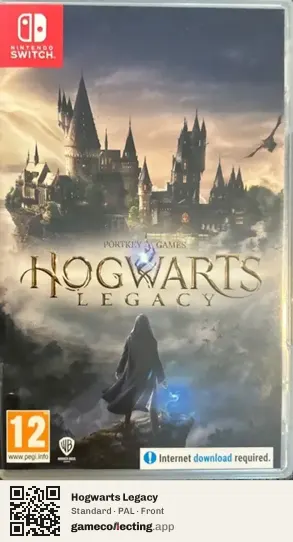 Hogwarts Legacy Nintendo Switch, PAL box front