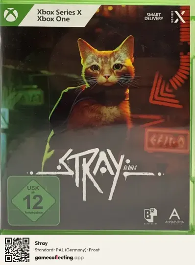 Stray Xbox Series X, Germany box front