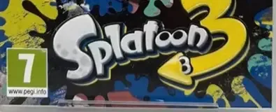 Splatoon 3, the PEGI square on its front