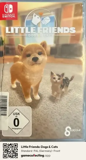 Little Friends: Dogs & Cats Nintendo Switch, Germany box front