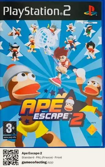Ape Escape 2 PlayStation 2, France box front