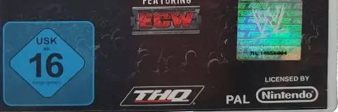 WWE SmackDown vs. Raw 2010, the USK square on its front